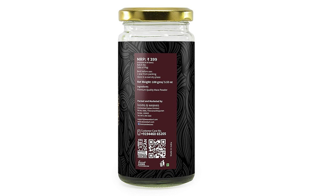 Looms & Weaves Mace Powder    Jar  100 grams